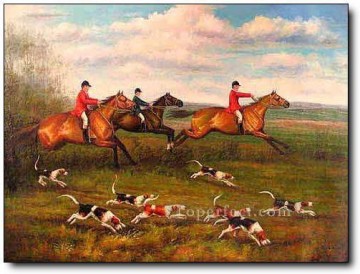 狩猟 Painting - Gdr0009 古典的な狩猟